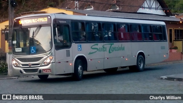 RST - Rodoviária Santa Terezinha 5333 na cidade de São Pedro de Alcântara, Santa Catarina, Brasil, por Charlys William. Número da foto: #9518382.