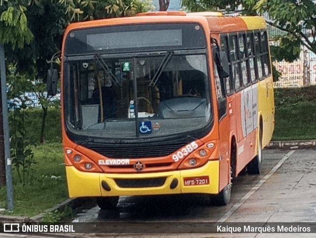 Companhia Coordenadas de Transportes 90385 na cidade de Ribeirão das Neves, Minas Gerais, Brasil, por Kaique Marquês Medeiros . Número da foto: #9519940.