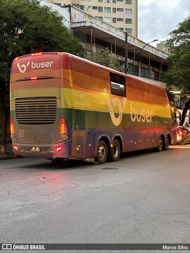 Buser Brasil Tecnologia 8813 na cidade de Belo Horizonte, Minas Gerais, Brasil, por Marco Silva. Número da foto: #9518885.