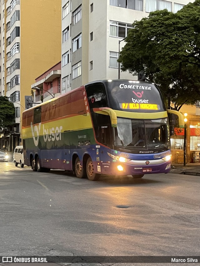 Buser Brasil Tecnologia 8813 na cidade de Belo Horizonte, Minas Gerais, Brasil, por Marco Silva. Número da foto: #9518882.
