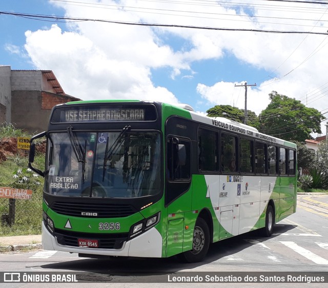 VB Transportes e Turismo 3256 na cidade de Campinas, São Paulo, Brasil, por Leonardo Sebastiao dos Santos Rodrigues. ID da foto: 9571203.