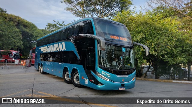 Viação Águia Branca 50790 na cidade de São Paulo, São Paulo, Brasil, por Espedito de Brito Gomes. Número da foto: #9570899.