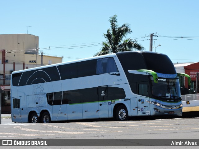Viação Garcia 8693 na cidade de Londrina, Paraná, Brasil, por Almir Alves. Número da foto: #9572648.
