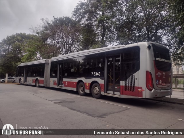 Viação Gatusa Transportes Urbanos 7 6340 na cidade de São Paulo, São Paulo, Brasil, por Leonardo Sebastiao dos Santos Rodrigues. ID da foto: 9571816.