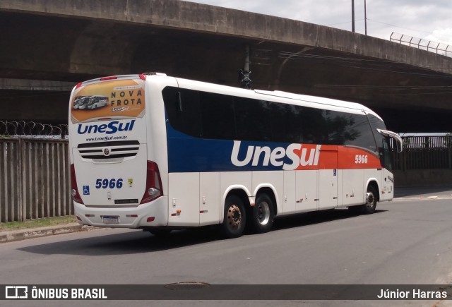 Unesul de Transportes 5966 na cidade de Porto Alegre, Rio Grande do Sul, Brasil, por Júnior Harras. Número da foto: #9572315.