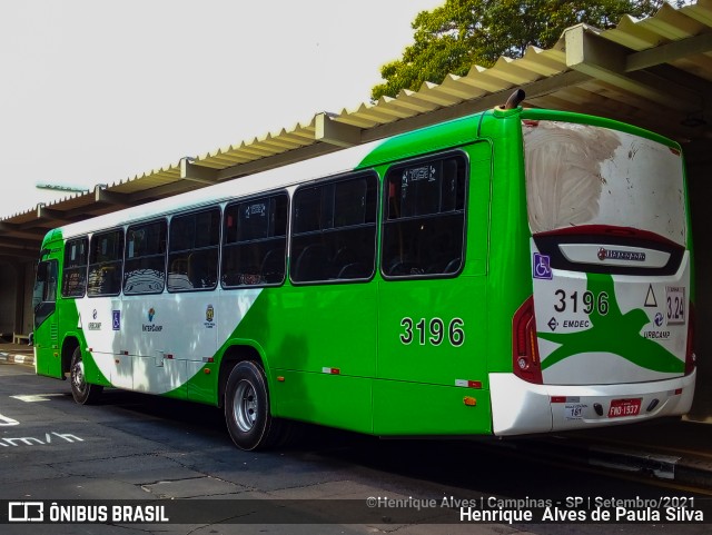 VB Transportes e Turismo 3196 na cidade de Campinas, São Paulo, Brasil, por Henrique Alves de Paula Silva. Número da foto: #9571338.