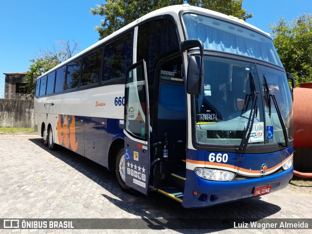 TTL Transporte Turismo 660 na cidade de Porto Alegre, Rio Grande do Sul, Brasil, por Luiz Wagner Almeida. Número da foto: #9572593.