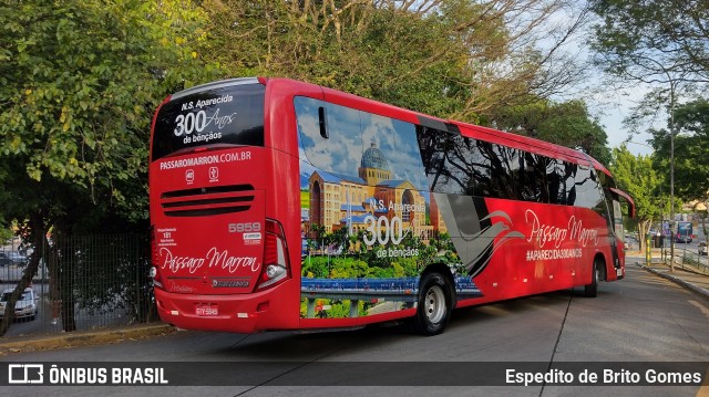 Empresa de Ônibus Pássaro Marron 5959 na cidade de São Paulo, São Paulo, Brasil, por Espedito de Brito Gomes. Número da foto: #9570901.