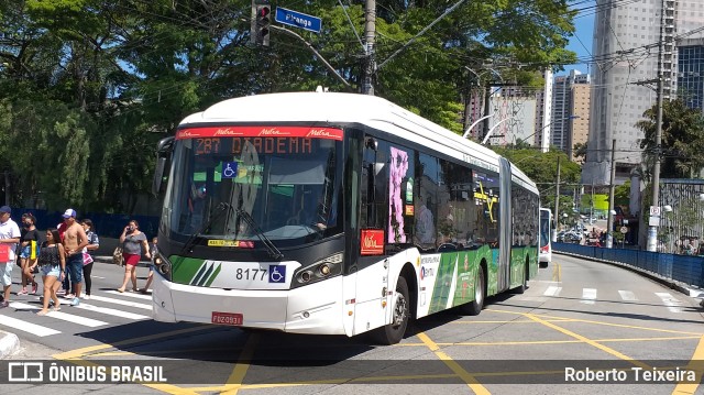 Metra - Sistema Metropolitano de Transporte 8177 na cidade de Diadema, São Paulo, Brasil, por Roberto Teixeira. ID da foto: 9572227.