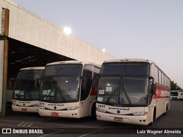 Unesul de Transportes 3542 na cidade de Porto Alegre, Rio Grande do Sul, Brasil, por Luiz Wagner Almeida. Número da foto: #9570869.