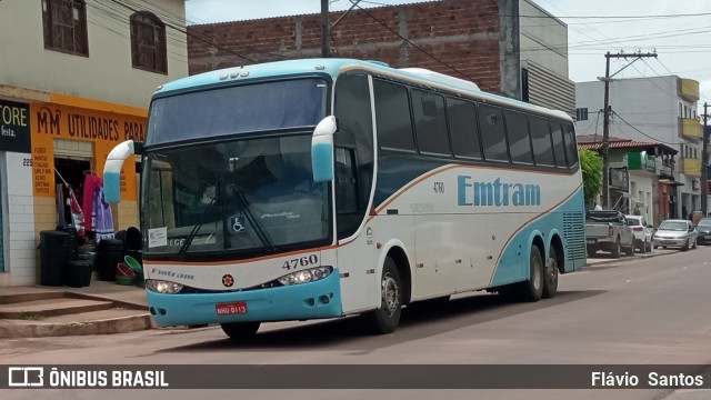 Emtram 4760 na cidade de Barra da Estiva, Bahia, Brasil, por Flávio  Santos. Número da foto: #9570523.