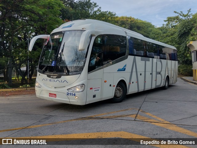 Viação Atibaia São Paulo 2114 na cidade de São Paulo, São Paulo, Brasil, por Espedito de Brito Gomes. Número da foto: #9573199.
