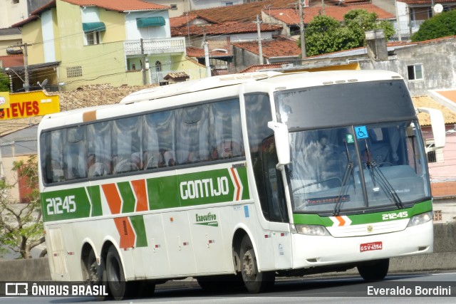 Empresa Gontijo de Transportes 21245 na cidade de Caçapava, São Paulo, Brasil, por Everaldo Bordini. ID da foto: 9571303.