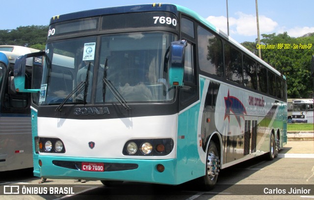 Ônibus Particulares 7690 na cidade de São Paulo, São Paulo, Brasil, por Carlos Júnior. Número da foto: #9572470.