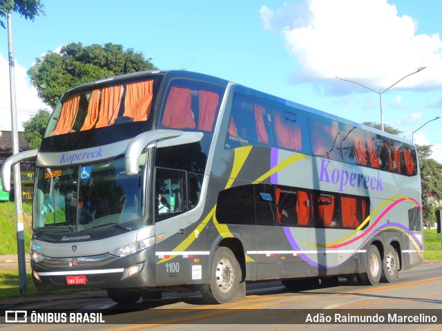 Kopereck Turismo 1100 na cidade de Paracatu, Minas Gerais, Brasil, por Adão Raimundo Marcelino. ID da foto: 9576684.