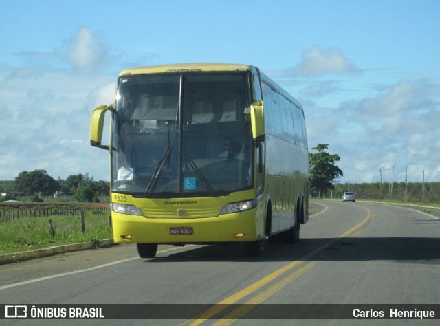 Viação Itapemirim 9535 na cidade de Caravelas, Bahia, Brasil, por Carlos  Henrique. ID da foto: 9575181.