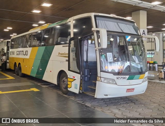 Empresa Gontijo de Transportes 12790 na cidade de Belo Horizonte, Minas Gerais, Brasil, por Helder Fernandes da Silva. ID da foto: 9576526.