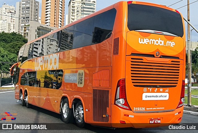 Auto Viação Catarinense 319326 na cidade de São Paulo, São Paulo, Brasil, por Claudio Luiz. Número da foto: #9576128.