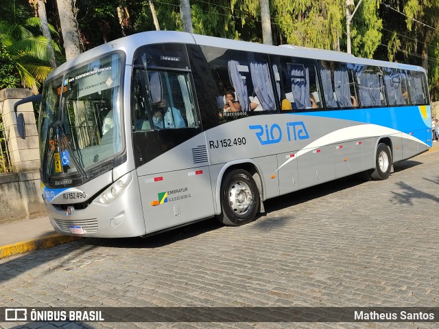 Rio Ita RJ 152.490 na cidade de Petrópolis, Rio de Janeiro, Brasil, por Matheus Santos. Número da foto: #9574405.