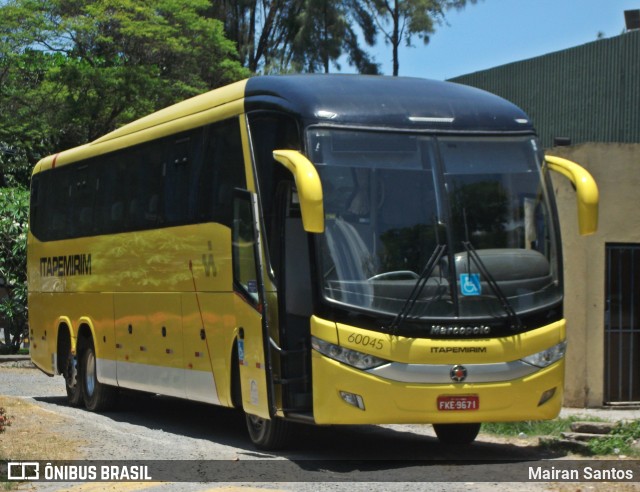 Viação Itapemirim 60045 na cidade de Salvador, Bahia, Brasil, por Mairan Santos. Número da foto: #9574676.