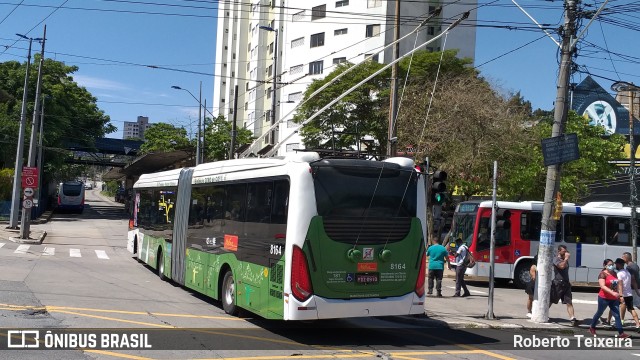 Metra - Sistema Metropolitano de Transporte 8164 na cidade de Diadema, São Paulo, Brasil, por Roberto Teixeira. ID da foto: 9575518.