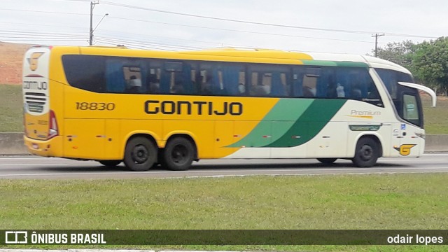 Empresa Gontijo de Transportes 18830 na cidade de Caçapava, São Paulo, Brasil, por odair lopes. ID da foto: 9575239.