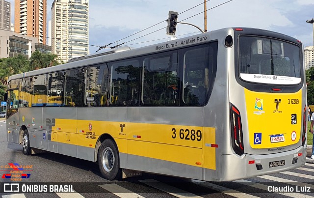 Transunião Transportes 3 6289 na cidade de São Paulo, São Paulo, Brasil, por Claudio Luiz. Número da foto: #9576095.