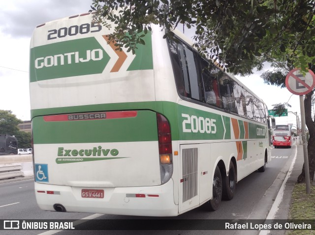 Empresa Gontijo de Transportes 20085 na cidade de São Paulo, São Paulo, Brasil, por Rafael Lopes de Oliveira. ID da foto: 9575946.