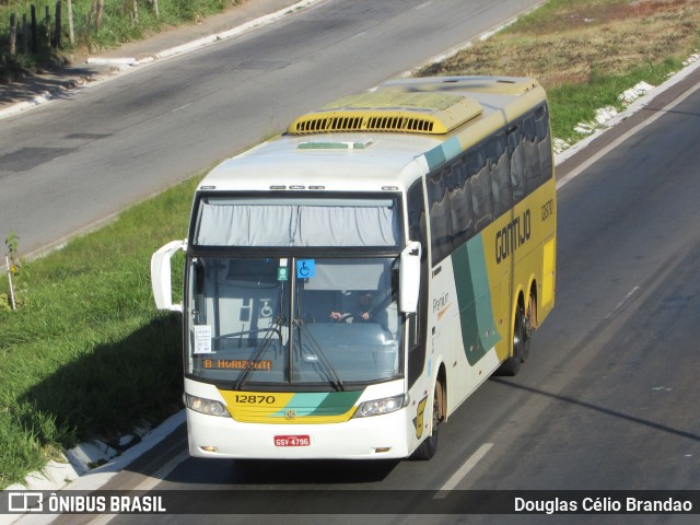 Empresa Gontijo de Transportes 12870 na cidade de Belo Horizonte, Minas Gerais, Brasil, por Douglas Célio Brandao. ID da foto: 9576387.