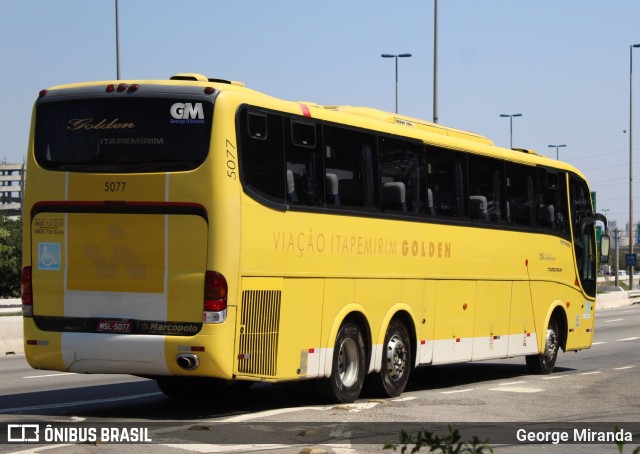 Viação Itapemirim 5077 na cidade de São Paulo, São Paulo, Brasil, por George Miranda. ID da foto: 9575410.