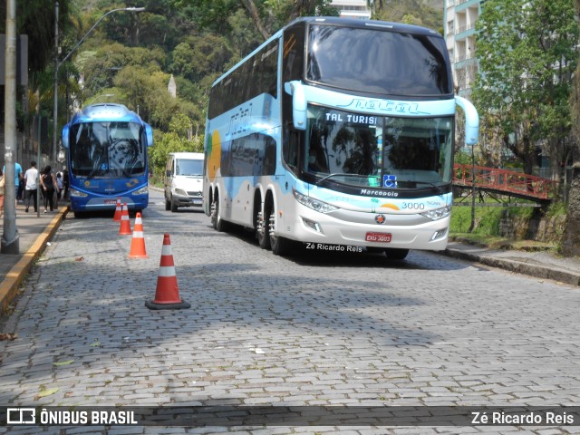 Transportadora Turística Natal 3000 na cidade de Petrópolis, Rio de Janeiro, Brasil, por Zé Ricardo Reis. ID da foto: 9575542.