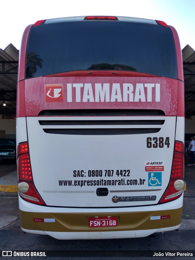 Expresso Itamarati 6384 na cidade de Estrela d`Oeste, São Paulo, Brasil, por João Vitor Pereira. Número da foto: #9574499.