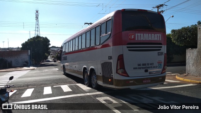 Expresso Itamarati 6384 na cidade de Estrela d`Oeste, São Paulo, Brasil, por João Vitor Pereira. Número da foto: #9574513.
