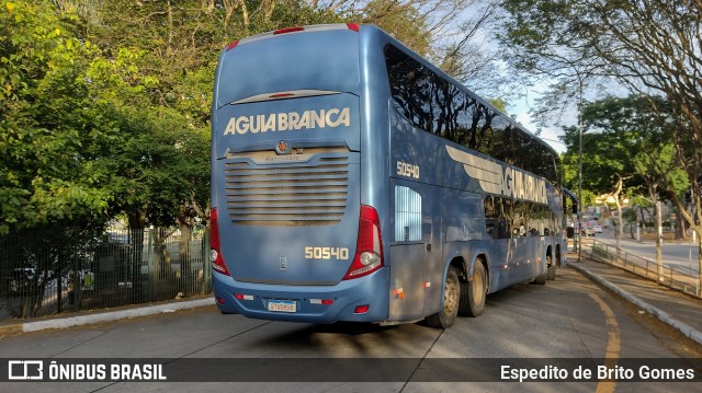 Viação Águia Branca 50540 na cidade de São Paulo, São Paulo, Brasil, por Espedito de Brito Gomes. Número da foto: #9576397.
