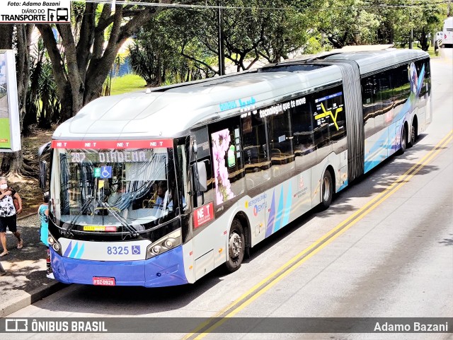 Next Mobilidade - ABC Sistema de Transporte 8325 na cidade de Santo André, São Paulo, Brasil, por Adamo Bazani. ID da foto: 9576560.