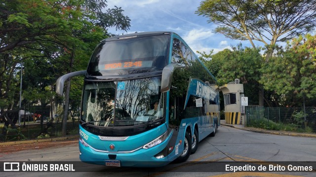 Viação Águia Branca 50760 na cidade de São Paulo, São Paulo, Brasil, por Espedito de Brito Gomes. Número da foto: #9576383.