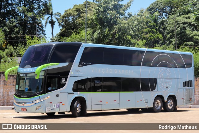 Viação Garcia 8663 na cidade de Maringá, Paraná, Brasil, por Rodrigo Matheus. Número da foto: #9576827.