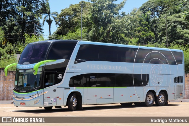 Viação Garcia 8663 na cidade de Maringá, Paraná, Brasil, por Rodrigo Matheus. ID da foto: 9576827.