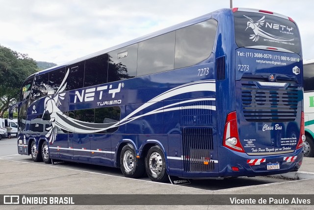 Nety Turismo 7273 na cidade de Aparecida, São Paulo, Brasil, por Vicente de Paulo Alves. Número da foto: #9574647.