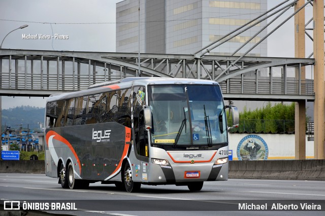 Legus Transporte e Turismo 4700 na cidade de Barueri, São Paulo, Brasil, por Michael  Alberto Vieira. Número da foto: #9575034.