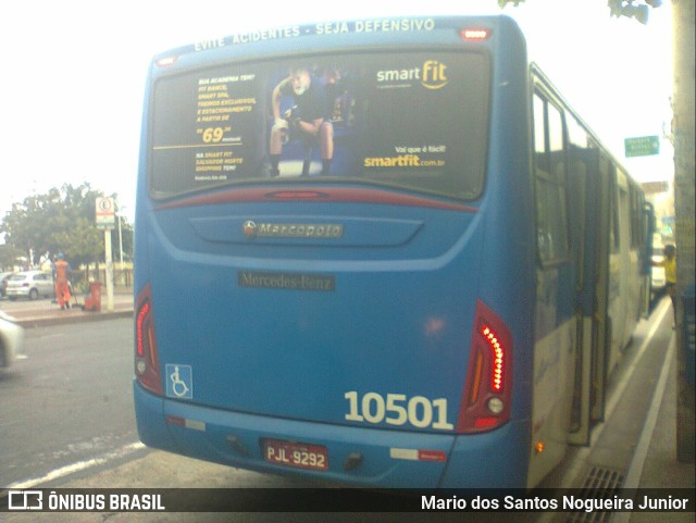Concessionária Salvador Norte - CSN Transportes 10501 na cidade de Salvador, Bahia, Brasil, por Mario dos Santos Nogueira Junior. Número da foto: #9574509.