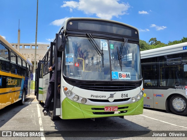 Viação Pirajuçara 814 na cidade de São Paulo, São Paulo, Brasil, por Jonata  Oliveira. Número da foto: #9574091.
