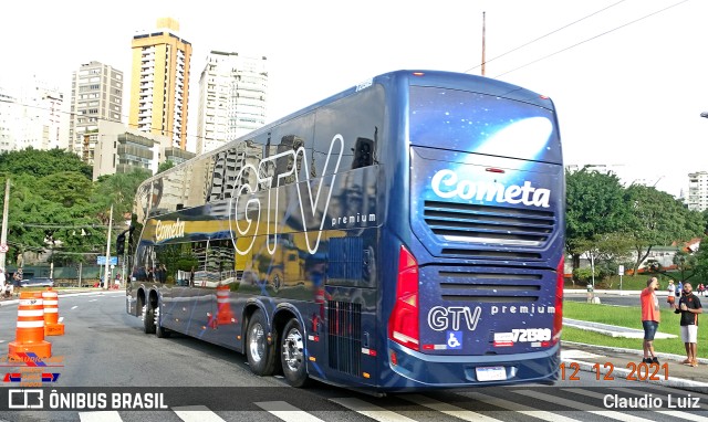 Viação Cometa 721309 na cidade de São Paulo, São Paulo, Brasil, por Claudio Luiz. Número da foto: #9579001.