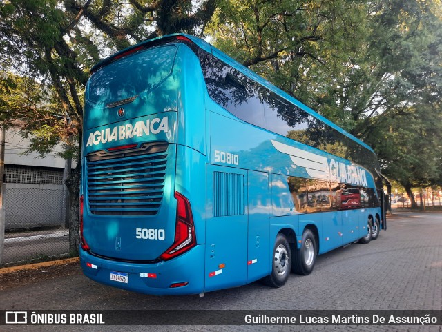 Viação Águia Branca 50810 na cidade de São Paulo, São Paulo, Brasil, por Guilherme Lucas Martins De Assunção. Número da foto: #9577359.