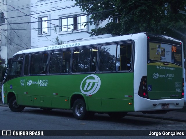 Tijuquinha - Auto Viação Tijuca A50153 na cidade de Rio de Janeiro, Rio de Janeiro, Brasil, por Jorge Gonçalves. ID da foto: 9578044.