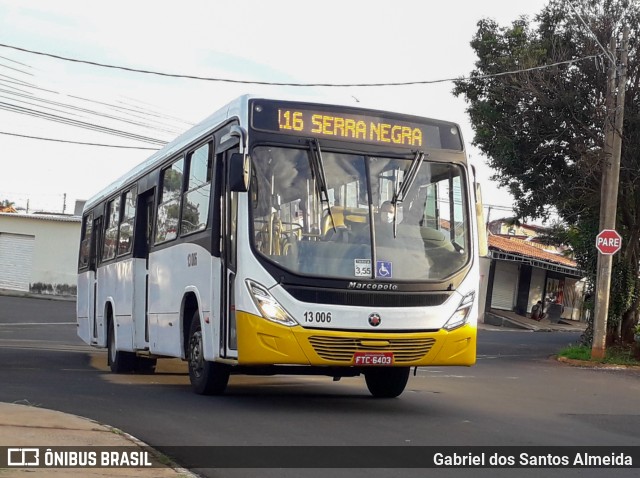 Pontual Sul Transporte e Turismo 13 006 na cidade de Botucatu, São Paulo, Brasil, por Gabriel dos Santos Almeida. Número da foto: #9578039.