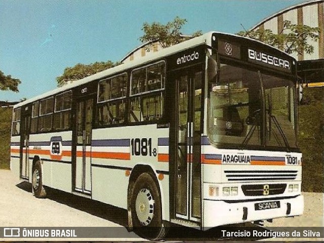 Rápido Araguaia 1081-8 na cidade de Joinville, Santa Catarina, Brasil, por Tarcisio Rodrigues da Silva. Número da foto: #9578868.