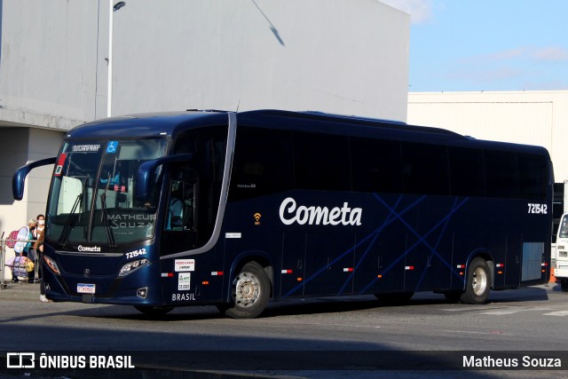 Viação Cometa 721542 na cidade de Rio de Janeiro, Rio de Janeiro, Brasil, por Matheus Souza. Número da foto: #9579686.