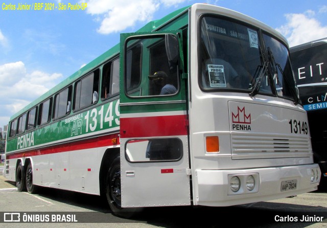 Empresa de Ônibus Nossa Senhora da Penha 13149 na cidade de São Paulo, São Paulo, Brasil, por Carlos Júnior. ID da foto: 9579938.