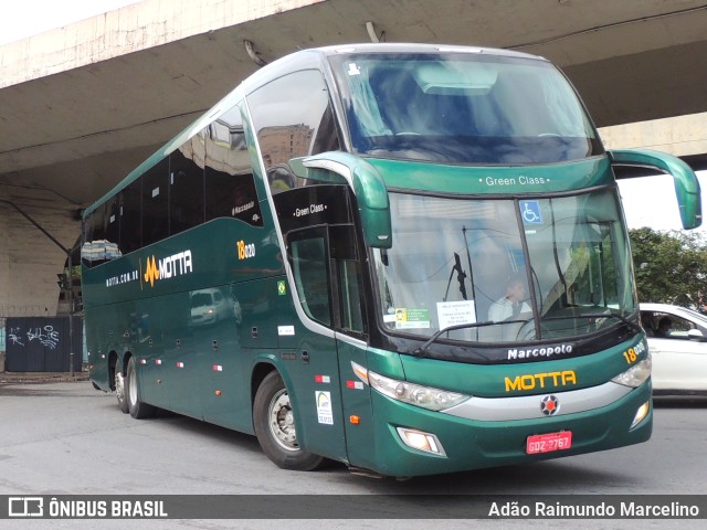 Viação Motta 18020 na cidade de Belo Horizonte, Minas Gerais, Brasil, por Adão Raimundo Marcelino. Número da foto: #9580179.